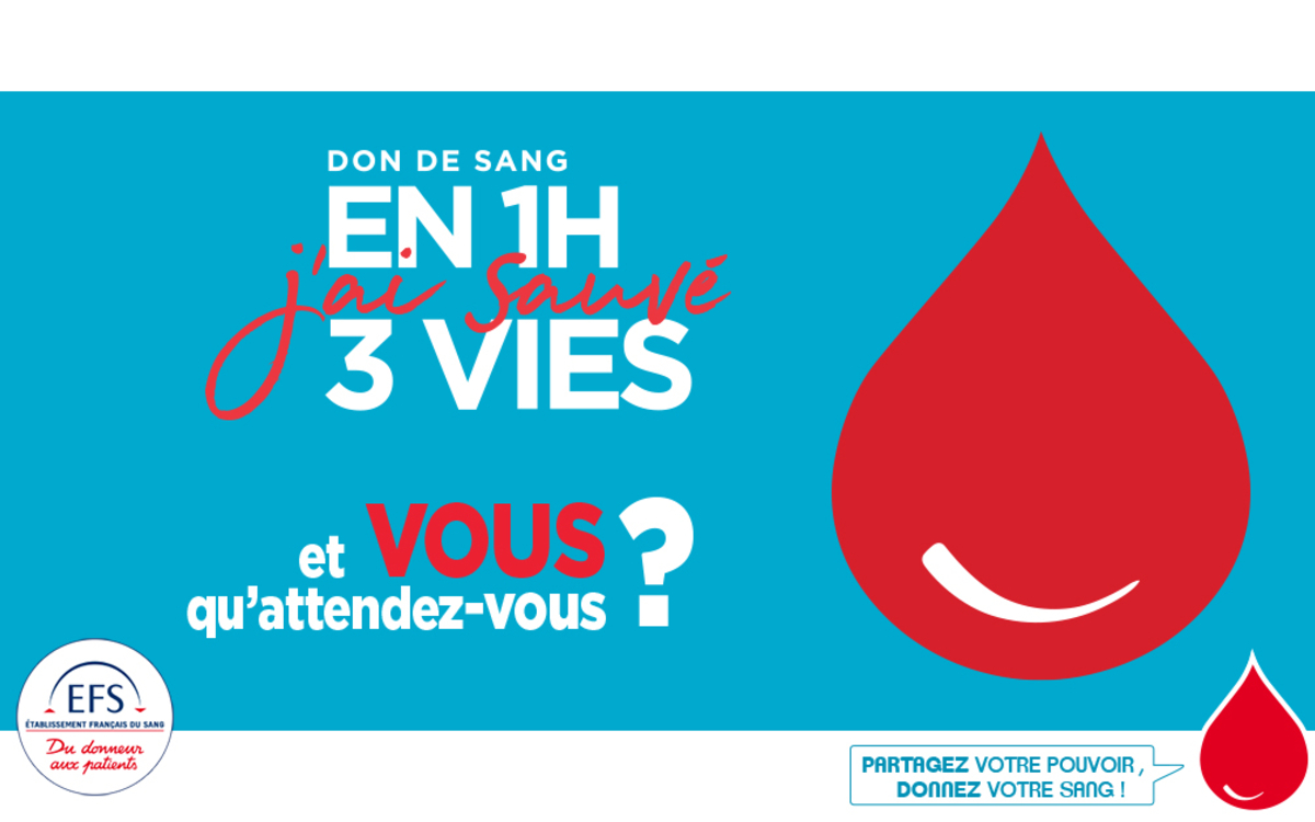Collecte du sang le 4 juin 2026 - Rochetrejoux